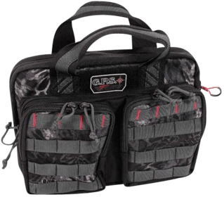 The Quad Range Bag features a practical way of storing up to four pistols and bringing along various shooting essentials.
